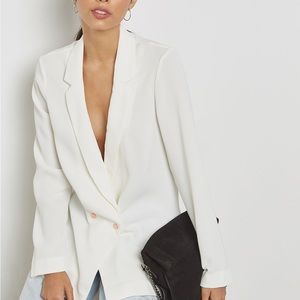 Topshop white blazer jacket